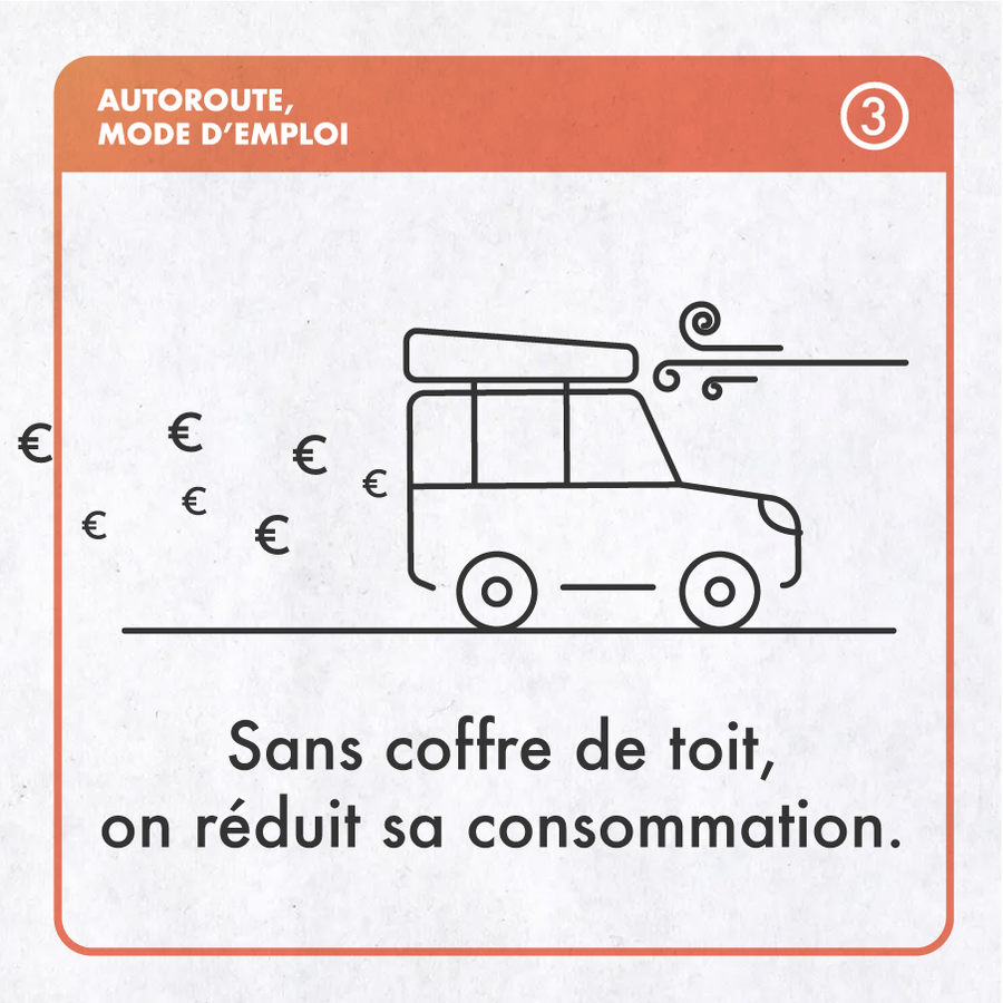 Sans coffre de toit, on réduit sa consommation