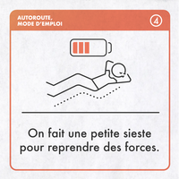 On fait une petite sieste pour reprendre des forces